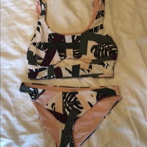 Athleta two piece swimsuit